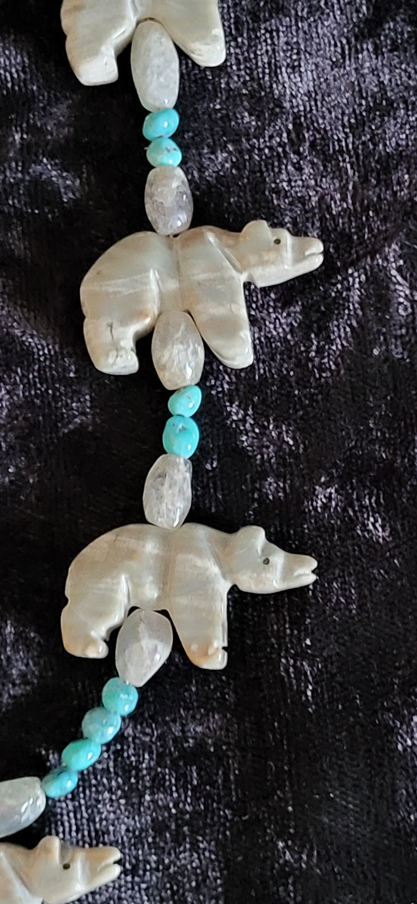 Handmade Picasso Jasper Bear Set